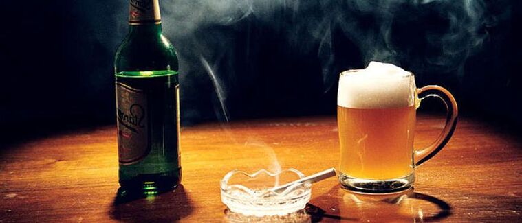 Uzależnienie od alkoholu i palenie tytoniu mogą wywołać rozwój łuszczycy na twarzy